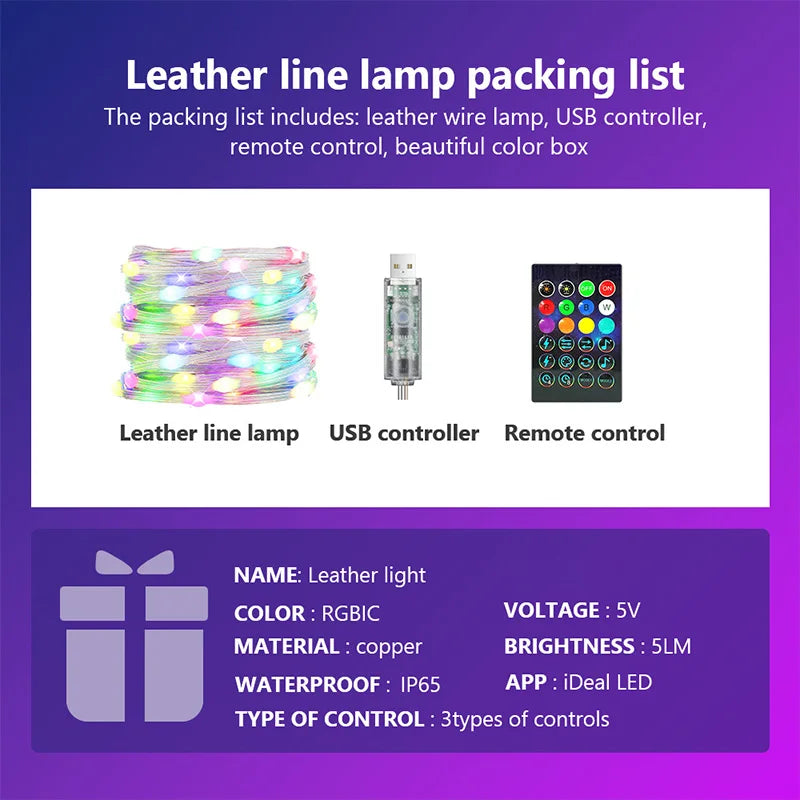 ✨ CozyGlow Smart Fairy Lights