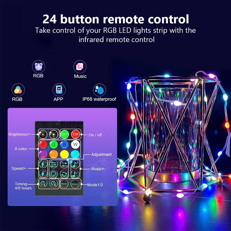 ✨ CozyGlow Smart Fairy Lights